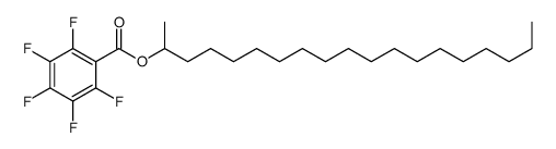 nonadecan-2-yl 2,3,4,5,6-pentafluorobenzoate Structure