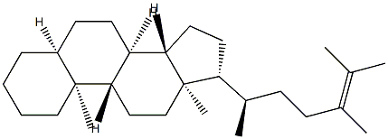 5β-Ergost-24-ene结构式