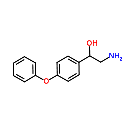 2-Amino-1-(4-phenoxyphenyl)ethanol结构式