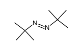 2,2'-dimethyl-2,2'-azopropane结构式