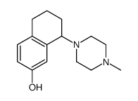 8-(4-methylpiperazin-1-yl)-5,6,7,8-tetrahydronaphthalen-2-ol Structure