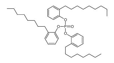 (2-nonylphenyl) bis(2-octylphenyl) phosphate结构式