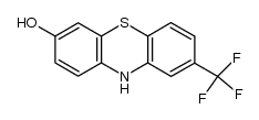 2-trifluoromethyl-7-hydroxyphenothiazine Structure