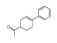 1-(4-phenylcyclohex-3-en-1-yl)ethanone Structure