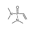 N-[dimethylamino(ethenyl)phosphoryl]-N-methylmethanamine结构式