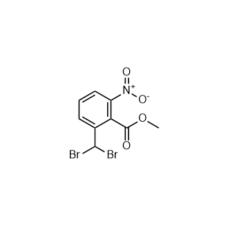 2-(二溴甲基)-6-硝基苯甲酸甲酯图片