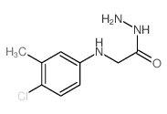 Glycine, N-(4-chloro-m-tolyl)-, hydrazide(7CI,8CI) picture