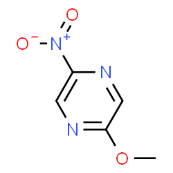 Pyrazine, 2-methoxy-5-nitro- (9CI) Structure