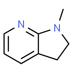 1H-Pyrrolo[2,3-b]pyridine,2,3-dihydro-1-methyl-(9CI) picture