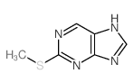 2-Methylthiopurine Structure