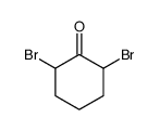 2,6-dibromocyclohexan-1-one Structure