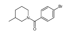 1-(4-bromobenzoyl)-3-methylpiperidine图片