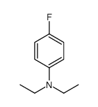 N,N-diethyl-4-fluoroaniline Structure