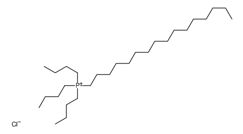 tributyl(hexadecyl)phosphanium,chloride Structure