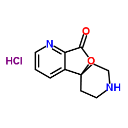 7H-Spiro[furo[3,4-b]pyridine-5,4'-piperidin]-7-one hydrochloride Structure