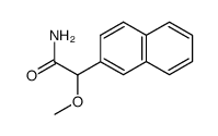 α-methoxy-2-naphthylacetamide结构式