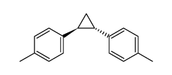 trans-di(4-methylphenyl)cyclopropane Structure