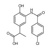 2-[3-[(4-chlorobenzoyl)amino]-4-hydroxyphenyl]propionic acid picture