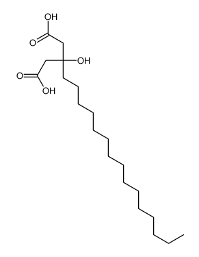 3-Pentadecyl-3-hydroxyglutaric acid Structure