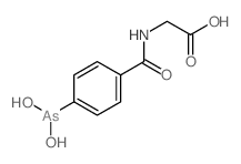 2-[(4-dihydroxyarsanylbenzoyl)amino]acetic acid picture