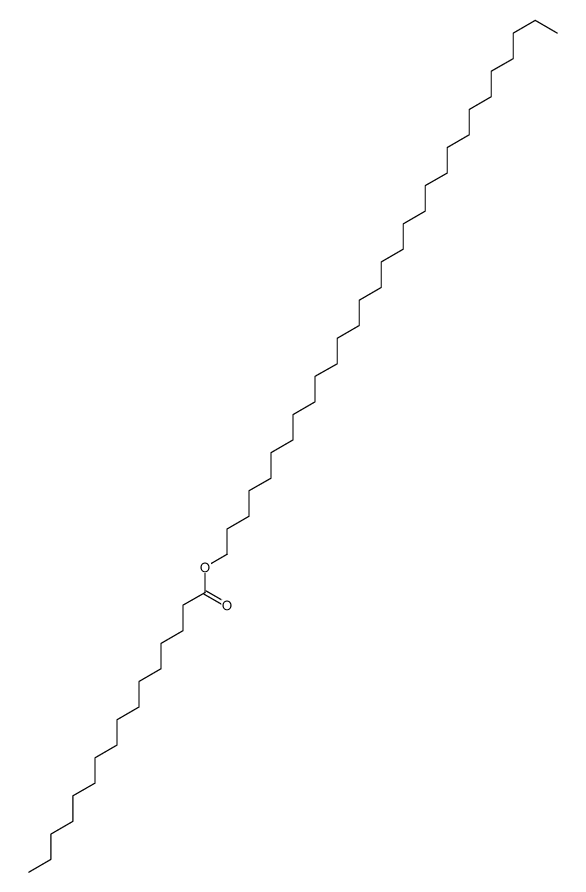 triacontyl hexadecanoate Structure