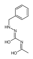 N-[(benzylamino)carbamoyl]acetamide Structure