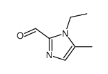 1H-Imidazole-2-carboxaldehyde,1-ethyl-5-methyl-(9CI) structure