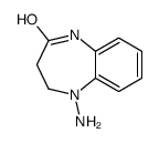 5-amino-3,4-dihydro-1H-1,5-benzodiazepin-2-one Structure