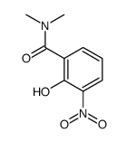 2-Hydroxy-N,N-dimethyl-3-nitrobenzamide Structure