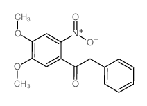 1-(4,5-DIMETHOXY-2-NITRO-PHENYL)-2-PHENYL-ETHANONE Structure