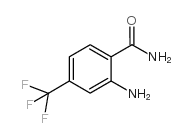 2-氨基-4-三氟甲基苯甲酰胺结构式