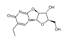 5-ethyl-2,2'-anhydrouridine Structure