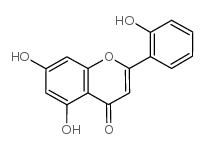 5,7,2'-TRIHYDROXYFLAVONE Structure