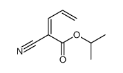 propan-2-yl 2-cyanopenta-2,4-dienoate Structure