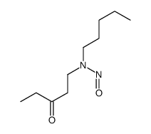 N-(3-oxopentyl)-N-pentylnitrous amide结构式