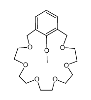 24-Methoxy-3,6,9,12,15,18-hexaoxabicyclo(18.3.1)tetracosa-1(24),20,22-triene Structure