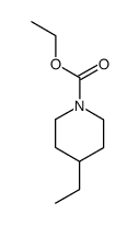 ethyl 4-ethylpiperidine-1-carboxylate Structure