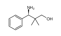 (3R)-3-Amino-2,2-dimethyl-3-phenylpropan-1-ol structure