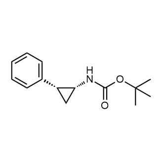 rel-((1R,2R)-2-苯基环丙基)氨基甲酸叔丁酯图片