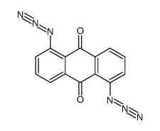 1,5-diazido-anthraquinone结构式