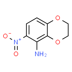 1,4-Benzodioxan-5-amine,6-nitro- (5CI) picture