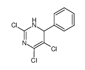 6-phenyl-2,4,5-trichloro-1,6-dihydropyrimidine结构式