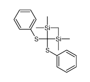 [bis(phenylsulfanyl)-trimethylsilylmethyl]-trimethylsilane结构式