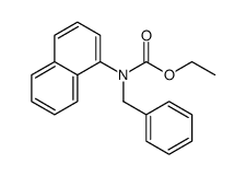 ethyl N-benzyl-N-naphthalen-1-ylcarbamate Structure