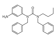 1-(3-aminophenyl)-1,3-dibenzyl-3-butylurea结构式