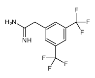 2-(3,5-BIS-TRIFLUOROMETHYL-PHENYL)-ACETAMIDINE structure