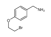 4-(2-BROMO-ETHOXY)BENZYLAMINE structure