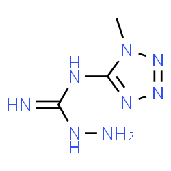 Guanidine,1-amino-3-(1-methyl-1H-tetrazol-5-yl)- (7CI) Structure