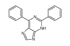 2,6-diphenyl-7H-purine Structure