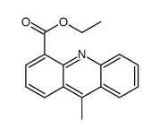 ethyl 9-methylacridine-4-carboxylate Structure